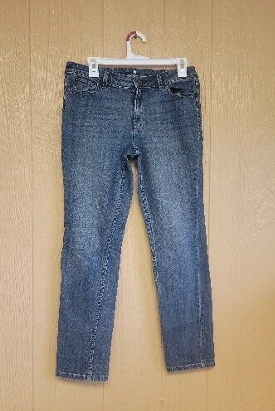 Liz Claiborne Jeans Women's Size 8 City Fit Skinny Leg Denim Blue